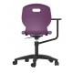 Arc Swivel Wipe Clean Personal Workspace College Chair 